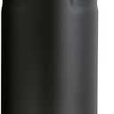 Stanley IceFlow Flip Straw 2.0 Water Bottle 36 OZ | Built-In Straw with Larger Opening | Lightweight & Leak-Resistant | Insulated Stainless Steel | BPA-Free | Black 2.0