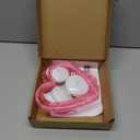 Artmag 3 Pcs Valentines Day Window Lights Decorations with Timer, Heart Shaped Silhouette Battery Powered Hanging Led Lamp for Valentine's Day Lover Home Decor Pink