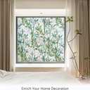 LEMON CLOUD Window Privacy Film Rainbow Stained Glass Cling, 29.5 x 78.7 | Static Cling Non Adhesive, Sun & Heat Blocking Anti-UV, Decorative 3D Sticker for Home Windows Front Door