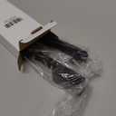 Shower Door Hooks(7.5 Inch),Extended Over Door Hooks for Bathroom Frameless Glass Shower Door,Stainless Steel Towel Hooks,Heavy Duty Rack Hooks for Robe,Towel-2 Pack-Black