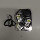 Air Tracker Tags-4 Pack Tracker Tag Work with Apple Find My (iOS 14.6 Above Only) Smart Tag Item Finders for Key, Luggage, Backpacketc. (Black, 4 Pack)