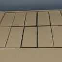 Estmoon Privacy Door Lock, 10 Pack Matte Black Keyless Door Handles Interior Heavy Duty Bed and Bath Door Lever Set, Reversible for Left/Right Handed Doors