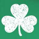 St Patrick's Day Shirts Men:Lucky Irish Shamrock Crew Neck Graphic Short Sleeve Higher Quality Printed T-Shirt (Green, XXXL)