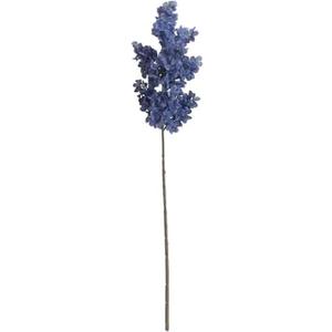 Elements Lilac Artificial Flower Stem, Fake Flowers for Home Decoration, Set of 6