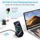 Wireless Charger Samsung Fast Charging Stand for Samsung Galaxy Z Fold8 7 6