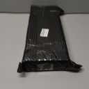 6x16x1/5inch Shelf Brackets, 2PCS Heavy Duty Wall Mount Metal L Brackets for Shelves, Black Coated Floating Shelf Support Brackets for DIY Decorative (16Inch)