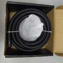 EVIL ENERGY 6AN Fuel Line Kit, 6AN Nylon Braided Fuel Line Hose Fitting Kit CPE 20FT Black