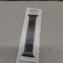 For Apple Watch Band 49mm 46mm 42mm 45mm 41mm 44mm 40mm 38mm, iWatch Bands Magnetic Metal Strap Women Men Stainless Steel Bracelet Wristband for Apple Watch Ultra/2 Band Series 10 9 8 7 SE 6 5 4 3 2 (Black)