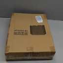 HEOMU Fireplace Screen Stand Black 4 Panel Foldable Decorative Fireplace Screen Fireplace Cover,Metal Fire Spark Guard Cover for Home Indoor Fireplace,47.8" W x 31" H