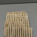 Clothes Pins Wood for Hanging Clothes,3.5 Inch100pcs Heavy Duty Wooden Clothespins,Clothes Pins for Craft,Wooden Clips for Pictures. | Rust Resistant