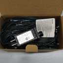 12ft x 5ft 360 LED Christmas Net Lights, 8 Modes Waterproof With Timer Low Voltage Connectable Mesh Lights for Trees, Bushes, Shurb, Garden, Outdoor Decoration (1 Pack, Green Wire, Warm White)