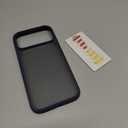 TORRAS Shockproof for iPhone 17 Pro Max Case with Camera Control Button, [12FT Military Grade Drop Protection] Enhanced Grip & Soft Touch Translucent Slim 17 Pro Max Case [3 colors Buttons], Deep Blue