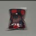 Malier Winter Coat for Dogs - Classic Plaid Fleece Cold Weather Jacket With Pocket, Windproof Warm Vest Clothes for Small Dogs (Red, Small)