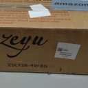 zeyu 4-Light Brushed Gold Vanity Light, Modern Wall Sconces for Mirror Kitchen Bedroom, Bathroom Wall Lights with Clear Glass Shade, ZSL72B-4W BG