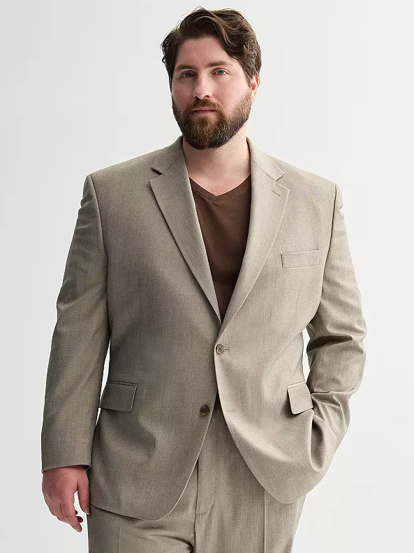 Men's Haggar Classic Fit Premium Stretch Suit Jacket (Size 46R)