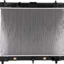 SCITOO Engine Coolant Radiator Assembly for Scion xD 08-14 & for Toyota Yaris 06-19 1.8L 1.5L, Replace 2890; 1640021371; TO3010306;