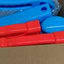 Toddler Art Easel for Kids, Double-Sided Magnetic Whiteboard & Chalkboard with Painting Accessories, Rotatable Easel Toy Gift for Boys and Girls