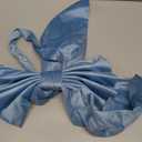 Janinka Big Bow 22", Large Bow for Decoration, Birthday Party Background Decor, Ribbon Hanging Decor for Door Windows Wedding Baby Shower Party Decoration (Dusty Blue, Velvet)