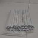 120 Pack Plastic Spiral Binding Coils Binder Binding Spirals Rings Multi Size Spiral Binding Wire Combs Spines Coils, 4:1 Pitch (White, 1/4 5/16 3/8 1/2 9/16 5/8 3/4 7/8 Inch)