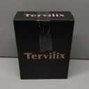 Terviiix 4-in-1 Hot Air Rotating Blow Dryer Brush Kit  1000W with Rotatable Round Brushes (2 Sizes), Oval Volumizer, and Diffuser  Ideal for Curly Hair, with Arthritis-Friendly Big Buttons, Black