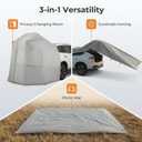 Instant Hatchback Cabana, Privacy Changing Room Car Camping Tent, Rope Fastened Tailgate Shelter for SUV, Van, MPV