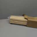 LazBlinds No Tools No Drill Cordless Bamboo Roman Shades, Privacy Window Treatment, Roll Up Bamboo Blinds for Windows 30'' W x 64'' H, Natural