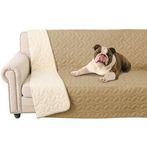 Ameritex Pet Bed Cover Dog Bed Blanket for Sofa and Furniture Waterproof New Pattern Design (52x82 Inch, Sand)
