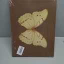 QMWIDKL Vintage Green White Butterfly Wall Art - Cottagecore Retro Nature Picture Prints Ready to Hang (12x16 inch)