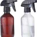 Teyssor Spray Bottles Water Spray Bottle 2 Packs- BPA Free -10 oz/300 ml Plastic Refillable Containers Fine Mist Small Spray Bottle with Adjustable Nozzle for Hair, Cooking, Cleaning