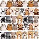Small Stuffed Animals Bulk, 36 Pieces Cute Plushies, 4.5 Inch Mini Forest Animal Plush Toys, Party Favors, Stocking Stuffers for Kids