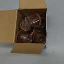 YOZON Chair Leg Floor Protectors for Hardwood Floors Felt Furniture Pads Silicone Caps 32 Pack Anti-Scratch Reduce Noise Clear Round Medium Fit 3/4" to 1-3/16" (19-30mm)