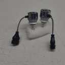 2 PCS 9005/HB3 Car LED Light Replacement, 3800LM 6000K Super Bright Waterproof C6 Fog Lighting Bulb, Plug & Play Led Headlights High and Low Beam Car Accessories (color)