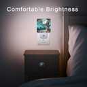 2Pack Halloween Night Light Plug-in,Dusk to Dawn Smart Sensor Led Nightlight for Bedroom Bathroom Kitchen Hallway Stairs Energy Efficient Decor Desk Lamp (color-12)