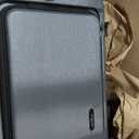 22 Inch Carry On Luggage, Carry On Suitcase with Wheels, Hardside Luggage Carry-On, Expandable Grey Small Suitcase, Hard Shell Carry-on Luggage, Spinner Luggage with Cosmetic Bag