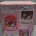 Skirfy Claws Machines for Kids,Unicorns Toys for Age 6+,Kids Games Mini Vending Machines with Squishys Toy Candy Dispenser,Claws Game Machine,Birthday for Girls Age 8-12 (Pink)