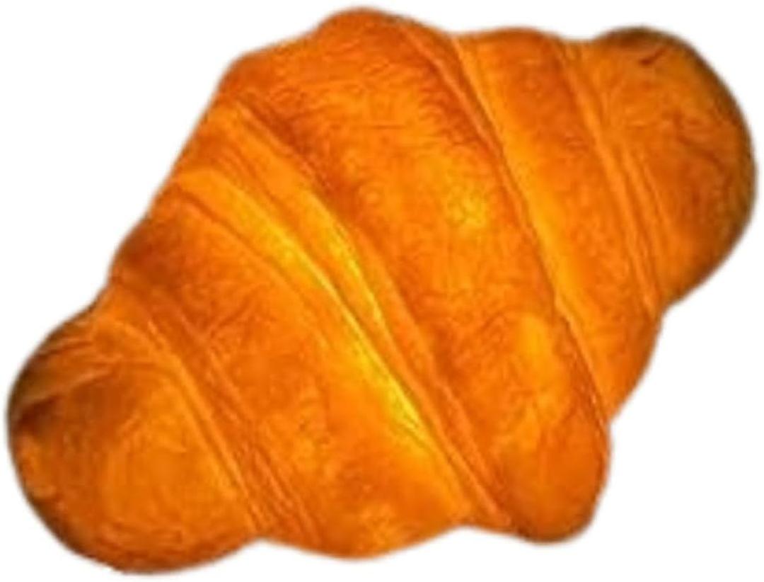 LED Night Light, Simulation Bread Croissant Lamp for Bedroom, Home Decor, Battery Operated