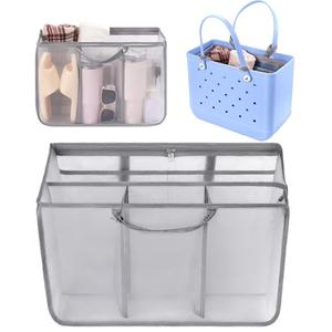 OUTXE Beach Bag Organizer Compatible with X Large Bogg Bag Accessories Inserts, Lightweight Mesh Insert Divider Pouch for Original XL Bogg Bags, Beach Tote Bags Insert for Organizing