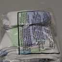 Hanes girls Socks Pack, Ankle, Crew, No Show 6 Pairs, Absolute Active Cushioned Ankle Socks for Girls (Large, Crew - White/Green)