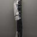 Retractable Baby Gates - 200" Extra Wide Retractable Dog Gate, 42" Extra Tall Mesh Gate Pet Gate with Support Rods, Long Child Safety Gate for Stairs Doorways Indoor Outdoor Large Openings - Black