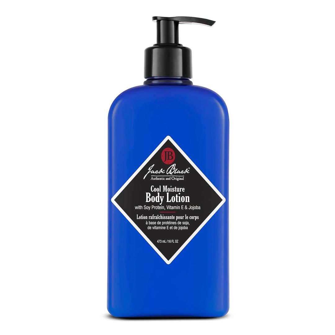 Jack Black Cool Moisture Body Lotion for Men - Mens Lotion for Dry Skin, Mens Body Lotion, Jack Black Lotion Men, Body Cream for Men, Jack Black Moisturizer for Men, Mens Moisturizer, Gifts for Men (16 Fl Oz (Pack of 1))
