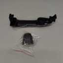 Exterior Door Handle Front Right Passenger Side Compatible with Toyota Camry 2012 2013 2014 2015 2016 2017, Smooth Black