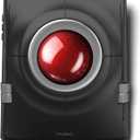 Nulea M512 Wireless Trackball Mouse, Ergonomic 55mm Trackball, Adjustable DPI for Precise Control, Left or Right Hand Compatible, Rechargeable, Multi-Device Bluetooth & 2.4GHz for PC, Laptop, Mac