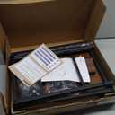 YAOHUOO Large Printer Stand with Storage Drawer, 2-Tier Under Desk Table for Home Office, Fits Fax Machine/3D Printer/Scanner (Brown)