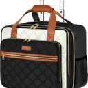 Ytonet Rolling Laptop Bag, Rolling Briefcase for Women, 17.3 Inch Laptop Bag with Wheels, Computer Bag with Wheels Laptop Case for Work Travel College Business Wife Mom Overnight Teacher