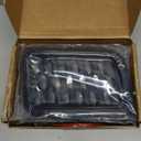 Grill Inserts Rings Covers For Jeep Grand Cherokee 2017 2018 2019 2020 2021 Honeycomb Grill Mesh Exterior Accessories Cover Overlay Kit,Not Fit SRT, Trackhawk, or 2021 Grand Cherokee L Models(Black)