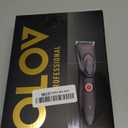 Hair Clippers for Men, Cordless Hair Clipper Kit, Adjustable 4 Length Setting, 2-Speed Settings, Replaceable Ceramic Blade Heads, Rechargeable Hair Clippers for Family (Black)