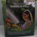 360 GADGET Garden Hose - Water Hose 50 FT with Swivel Handle & 8 Function Nozzle, Flexible, Heavy Duty, No Kink, Lightweight Metal Hose for Outdoor, Yard, 304 Stainless Steel