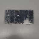 290 Pcs Push Pins, 6 Style Thumb Tacks Set for Wall Hanging,Cork Board, Bulletin Board, Decorative Steel Point Push Pins for Map, Photo, Craft, Office, Home - Black