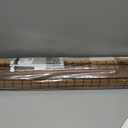 LazBlinds No Drill Bamboo Roman Shades, 33" W x 48" H, Malay Umber
