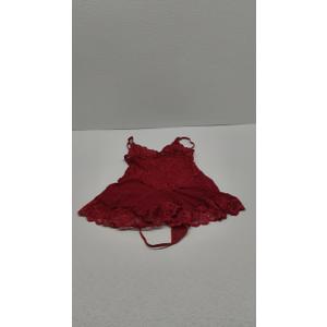 RSLOVE Babydoll Lingerie for Women Lace Chemise Sexy Nightgown Sleepwear Dress S
